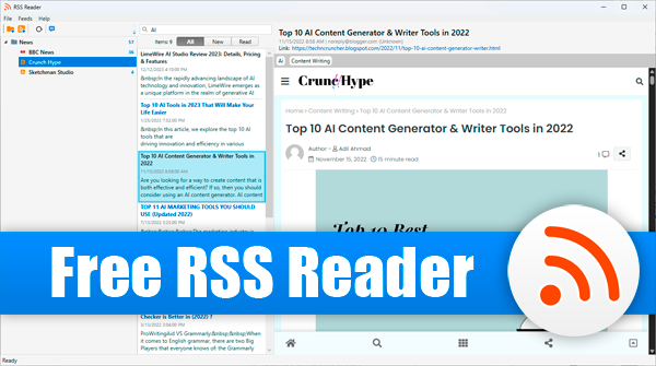 Free RSS Reader