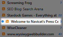 Free RSS Reader - New Items